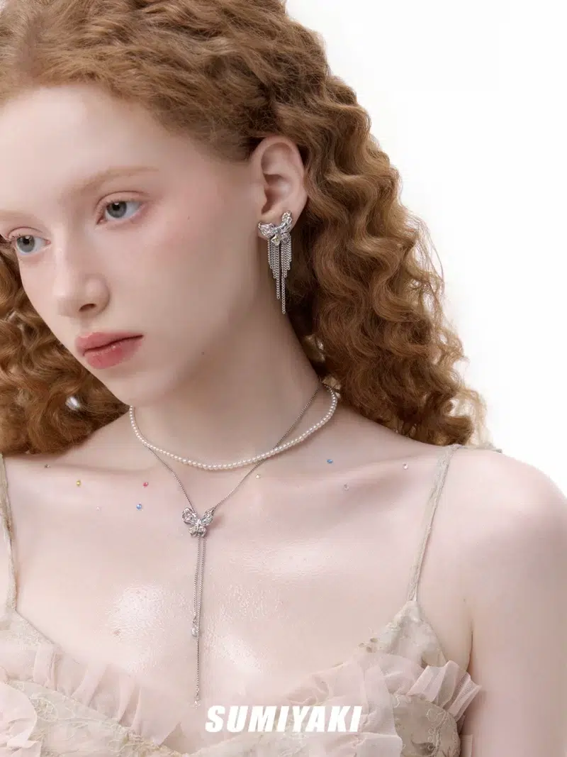 Серьги-подвески «Butterfly Fudge» 2 Серьги-подвески «Butterfly Fudge» — изображение 2