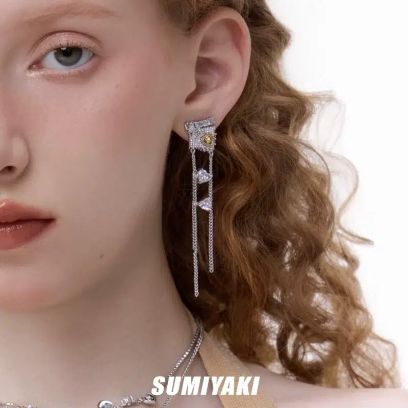 Серьги-подвески «ILY Forever» — изображение 2
