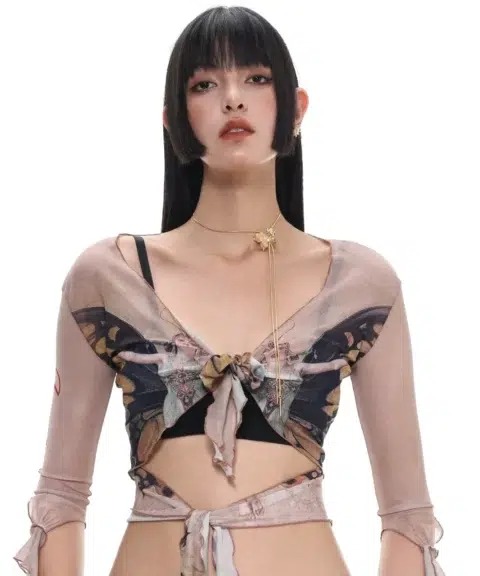 Колье «Golden Butterfly» — изображение 4