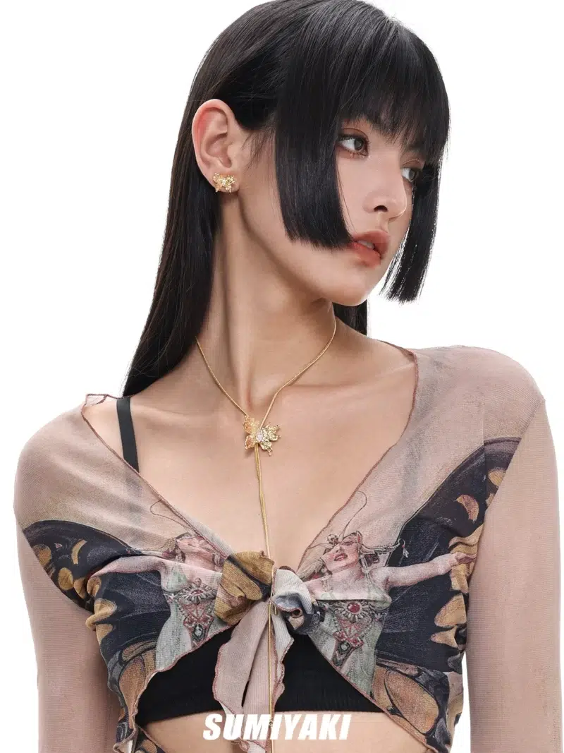 Колье «Golden Butterfly» — изображение 6