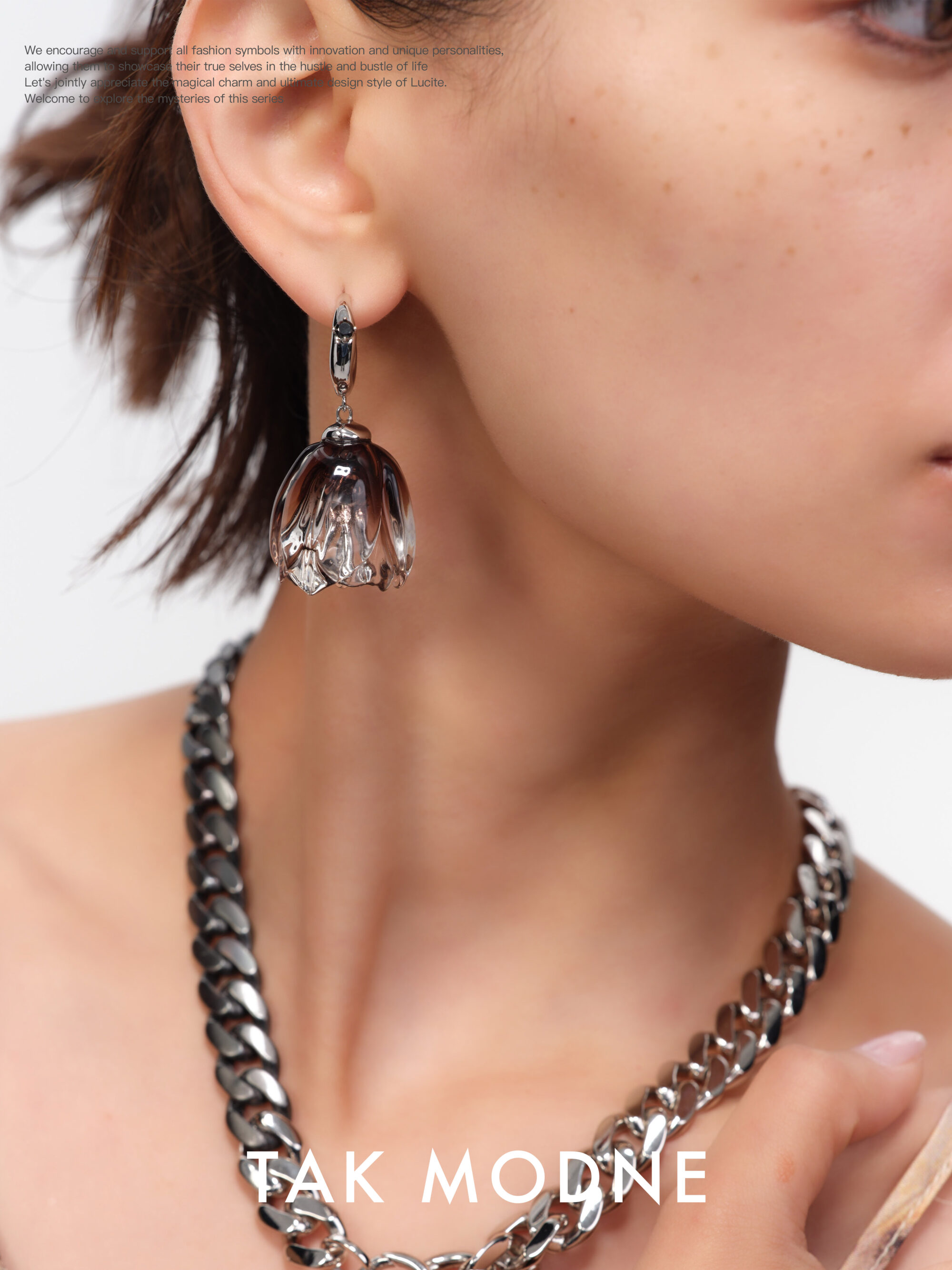 Серьги Black Acacia — изображение 2