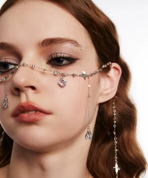 Цепь с подвесками Silver Drip Mask — изображение 5