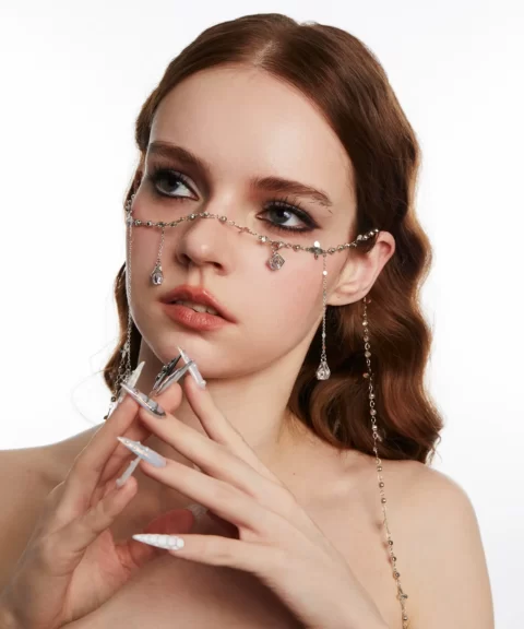 Цепь с подвесками Silver Drip Mask — изображение 4