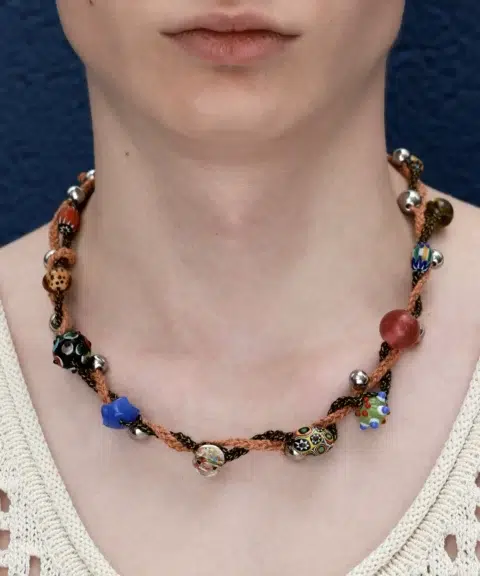 Многослойное колье Color Bead Weave — изображение 4