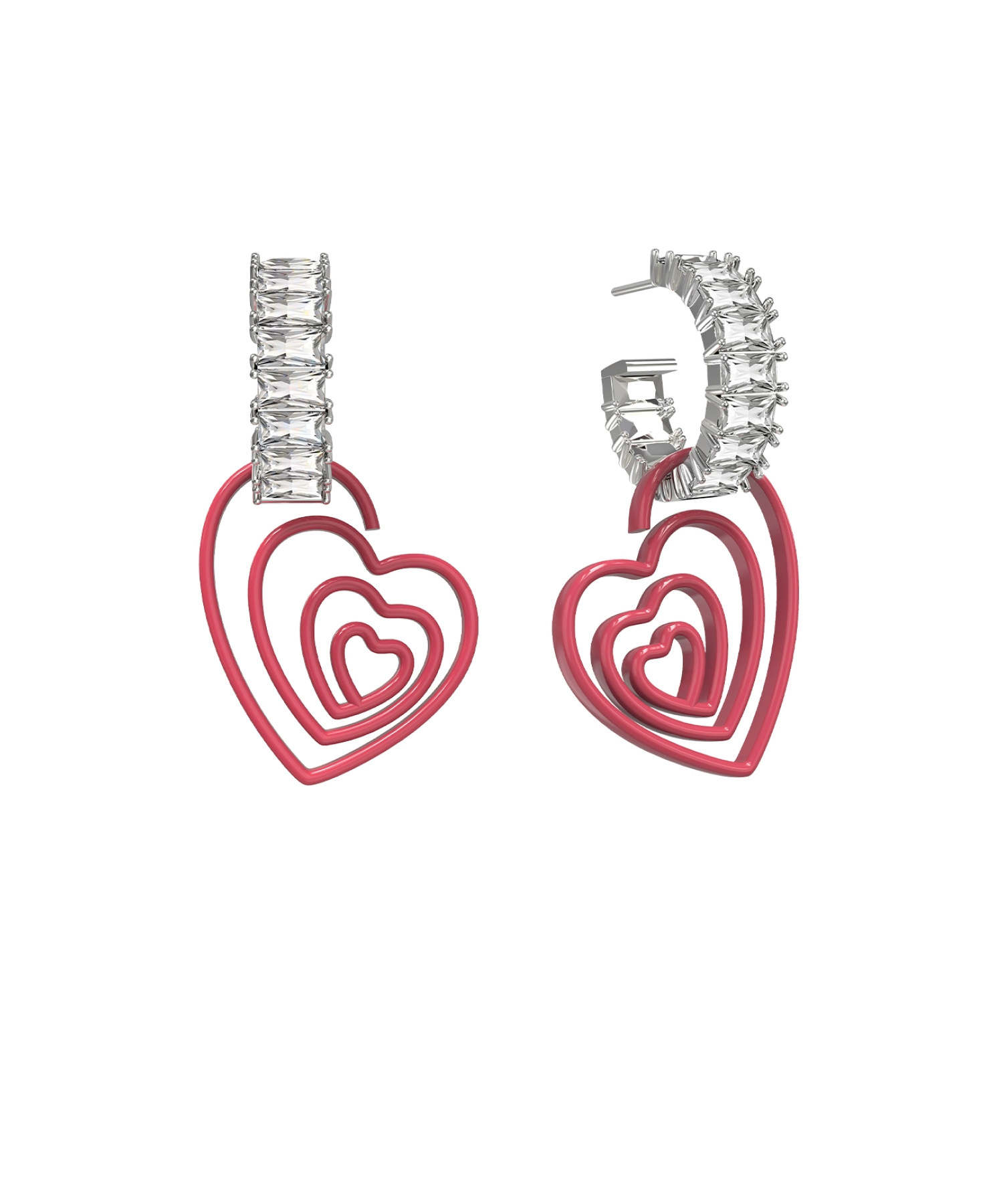 Серьги Heartbeat Layers 1 Серьги Heartbeat Layers