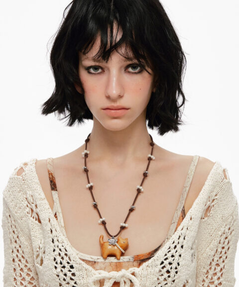 Колье Cat Pearl Rope 11 Колье Cat Pearl Rope — изображение 3