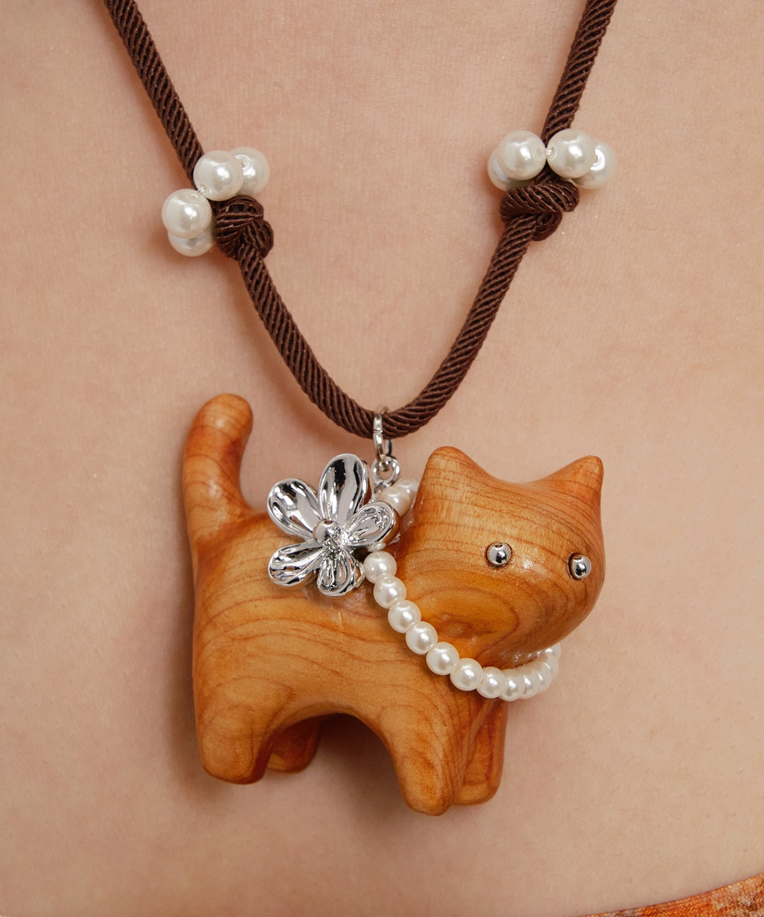 Колье Cat Pearl Rope 6 Колье Cat Pearl Rope — изображение 6