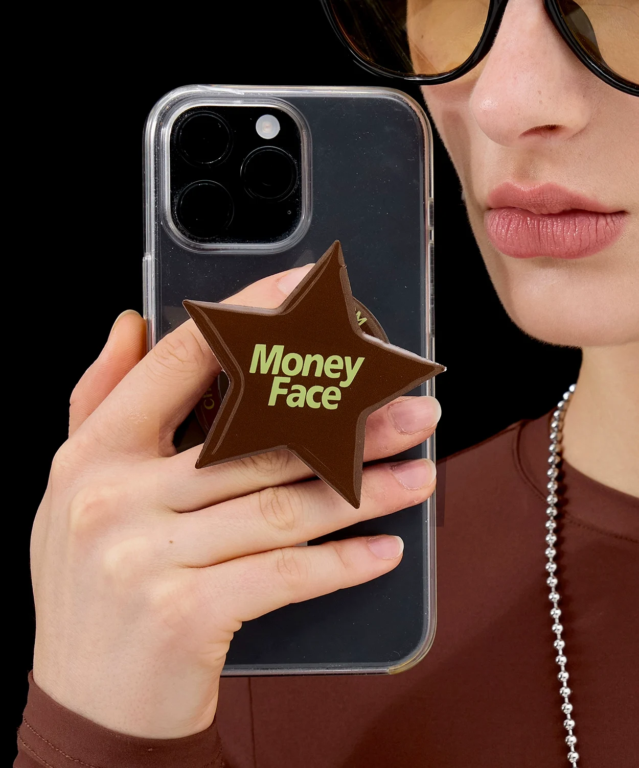 Попсокет Money Face Star 9 Попсокет Money Face Star — изображение 9