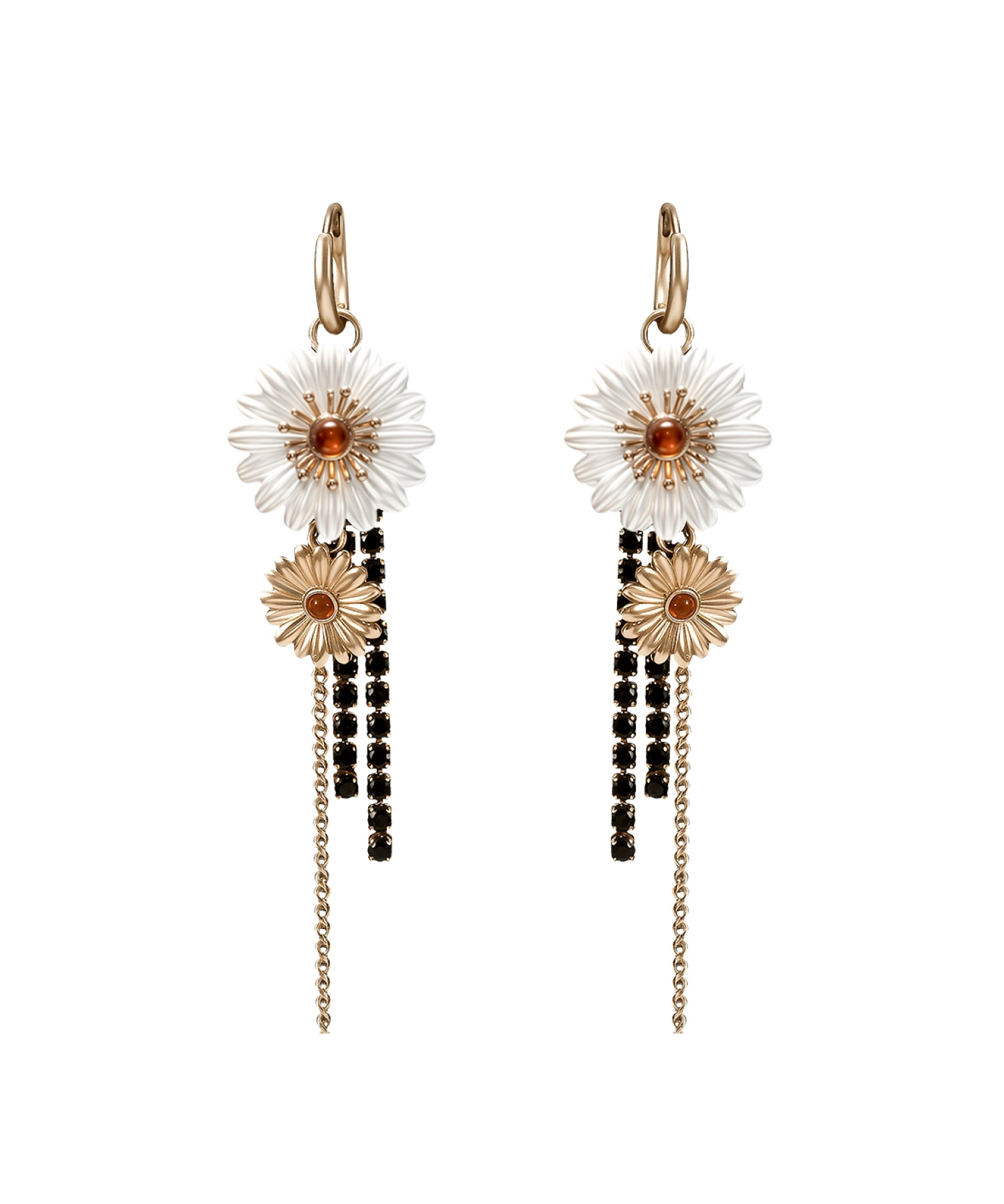 Серьги Daisy Wildflower Cascade 1 Серьги Daisy Wildflower Cascade