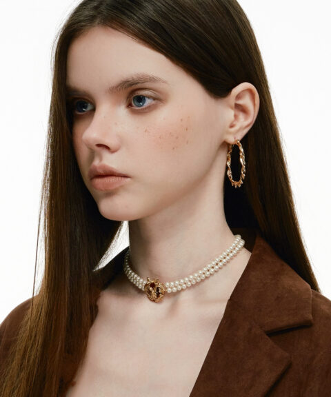 Alternative view of Колье Angelic Pearl Sanctum