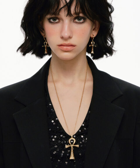 Alternative view of Колье Ankh Slim Pendant