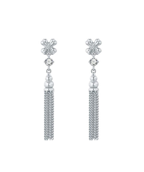 Серьги-подвески tokokkino Four-Sided Bowknot Tassel