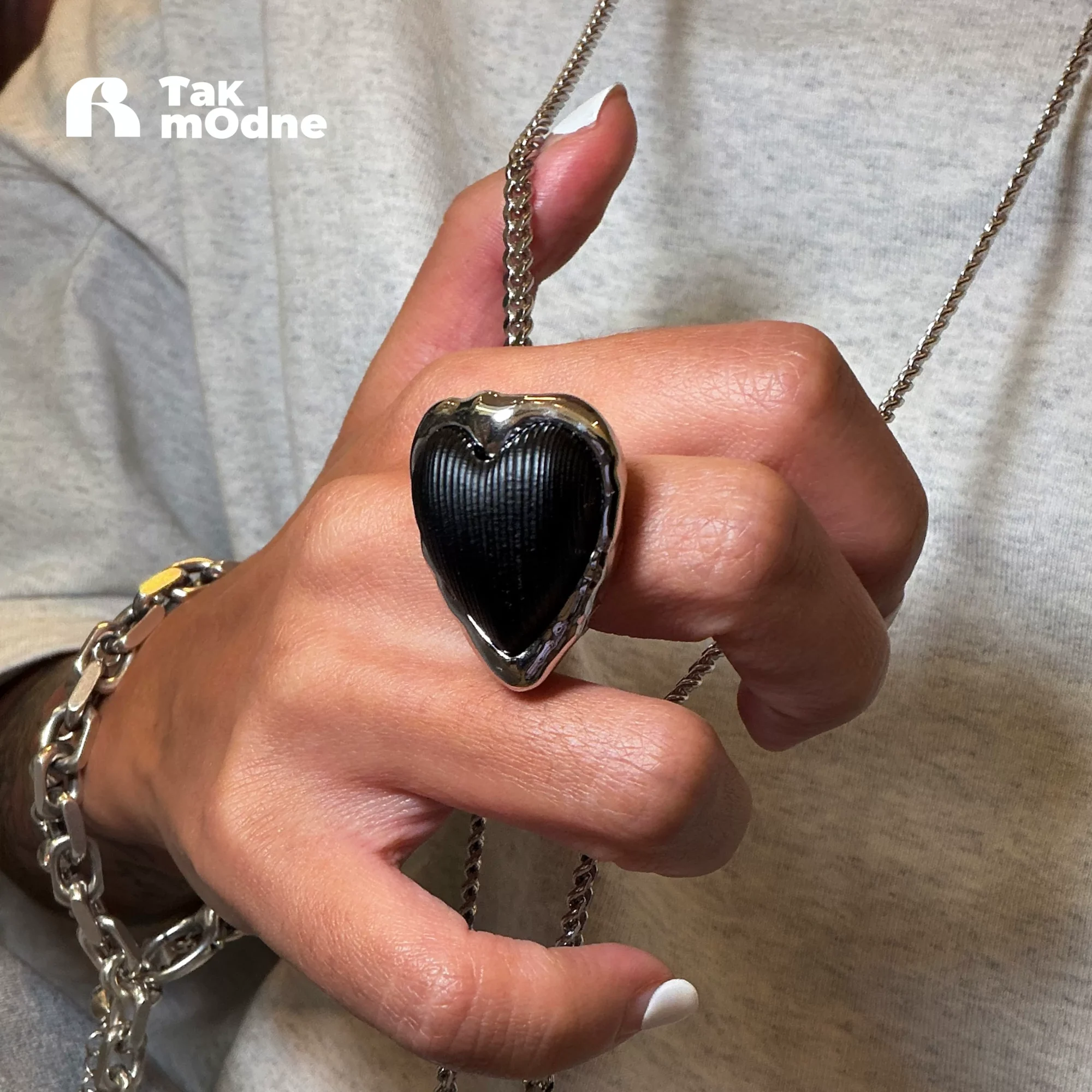 Кольцо Shell Heart — изображение 3