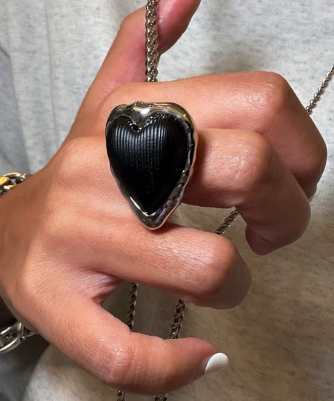 Кольцо Shell Heart — изображение 3