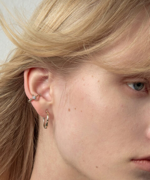 Серьги Iris Double Hoop — изображение 3