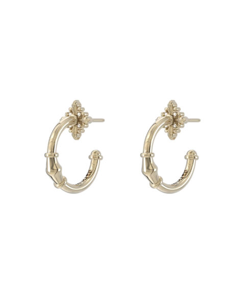 Серьги Iris Double Hoop