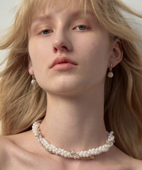 Alternative view of Серьги Iris Pearl Drop