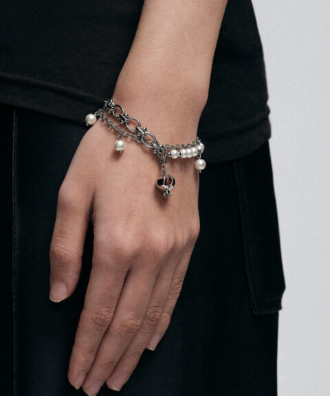 Alternative view of Браслет Crimson Pearl Chain