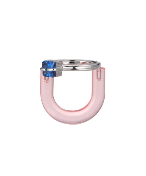 Кольцо Faux U Gem