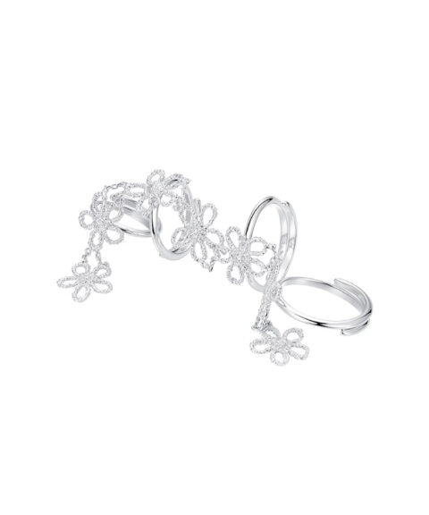 Кольцо Floral Rose Gemstone