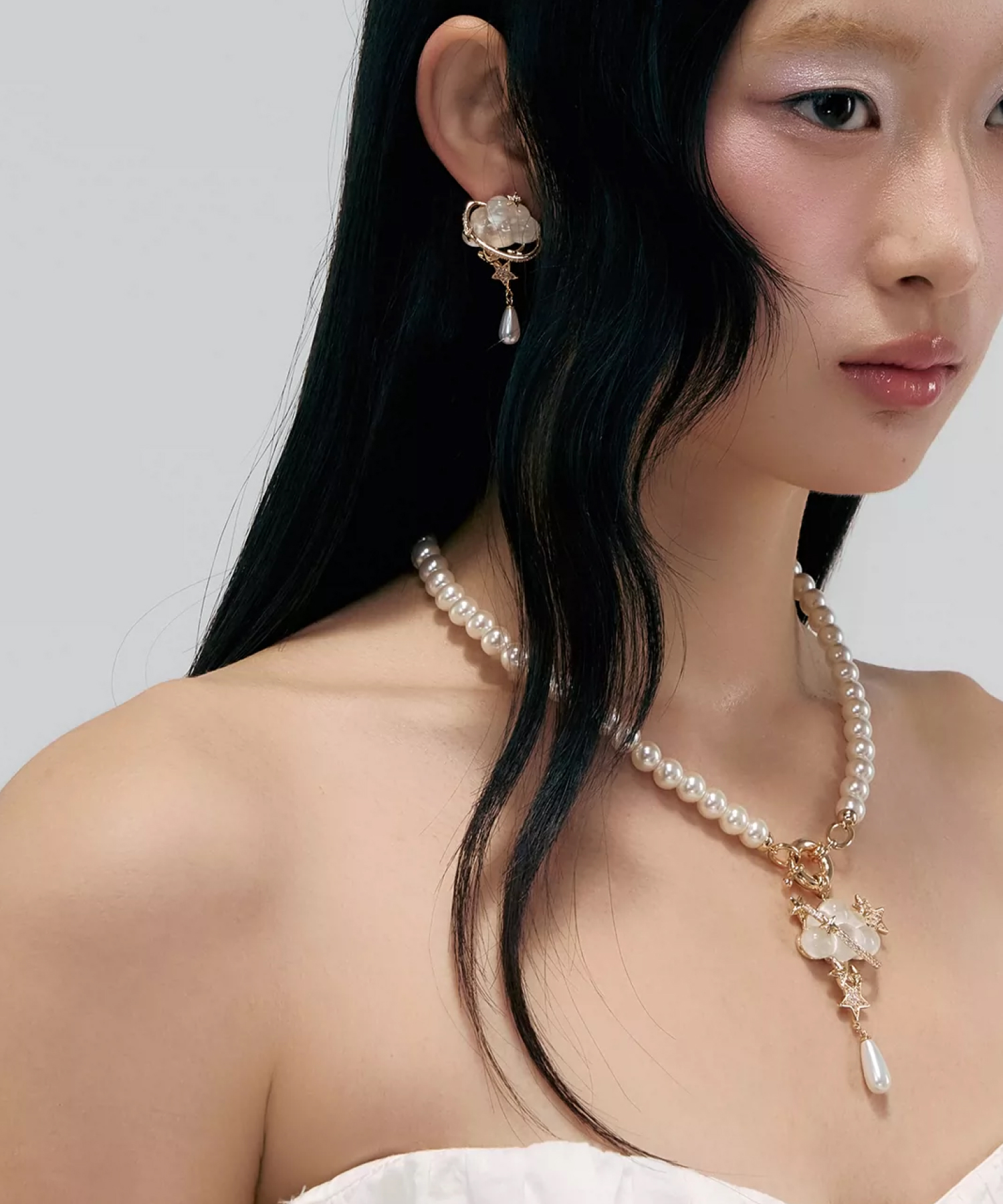 Колье Star Diamond Pearl 4 Колье Star Diamond Pearl — изображение 4