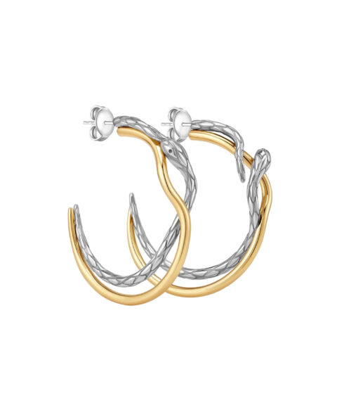 Серьги Snake Loop