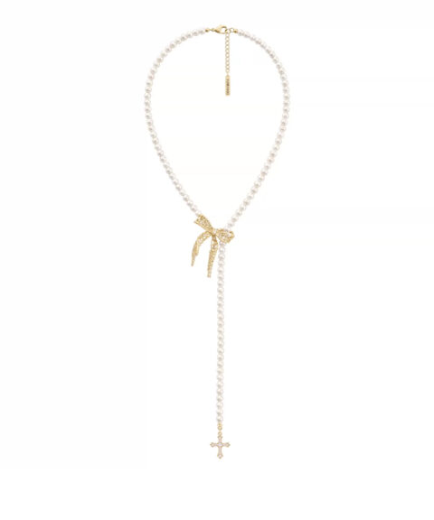 Колье Pearl Lace Cross