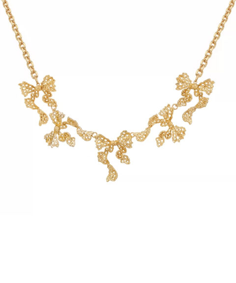 Колье Lace Bow