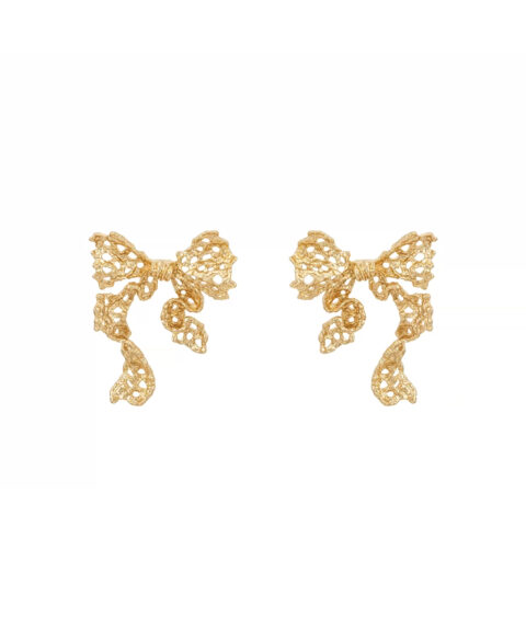 Серьги Lace Bow