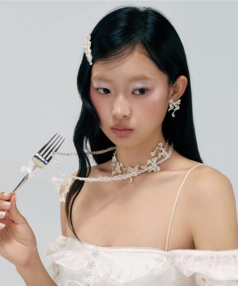 Alternative view of Серьги Lace Bow