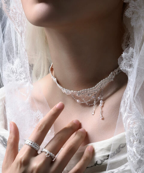 Alternative view of Чокер Lace Rose
