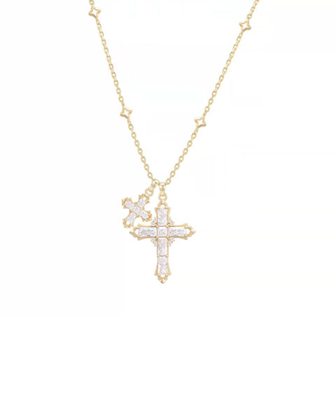Колье Pastel Cross