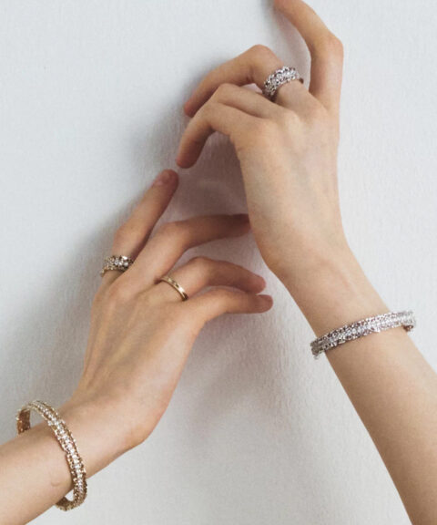 Alternative view of Кольцо Crystal Lace