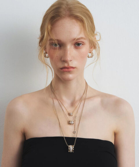 Alternative view of Серьги Crystal Lace
