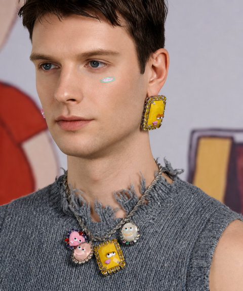 Alternative view of Серьги Silly Crush Gem